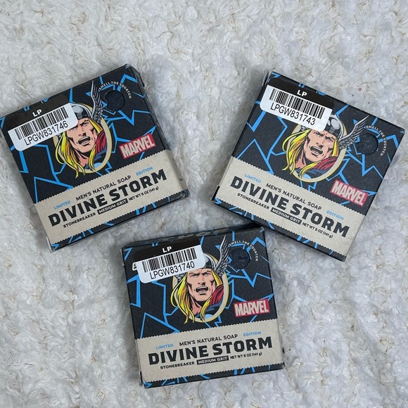 Dr. Squatch All Natural Divine Storm Limted Edition Men's Bar Soap - Picture 2 of 12